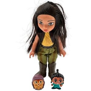 DISNEY‎ Raya and The Last Dragon Doll and 2 Raya Doorables